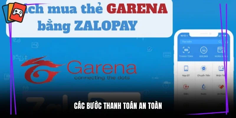 Các bước thanh toán an toàn