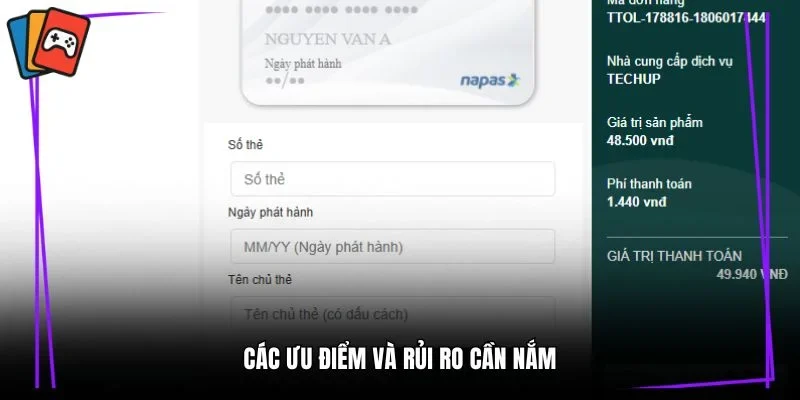 Các ưu điểm và rủi ro cần nắm