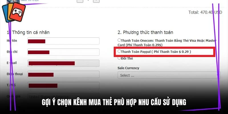 Gợi ý chọn kênh mua thẻ phù hợp nhu cầu sử dụng