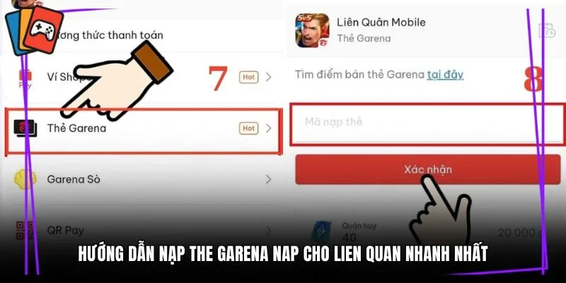 The Garena Nap Cho Lien Quan