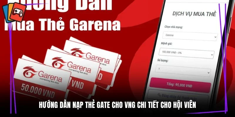 nạp thẻ gate cho VNG