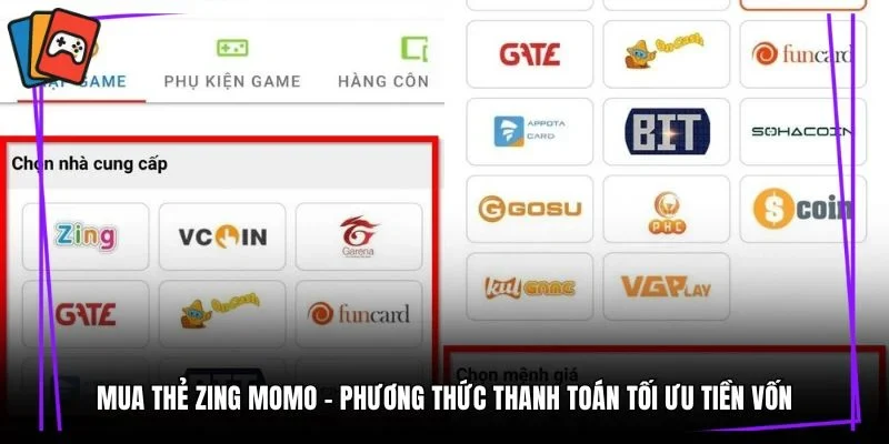 Mua Thẻ Zing Momo