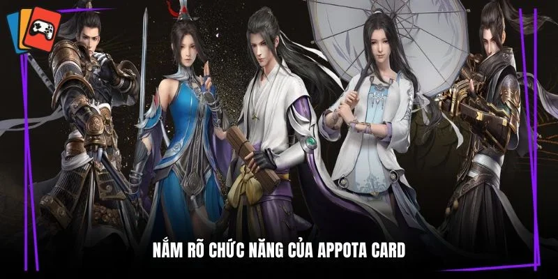 Nắm rõ chức năng của Appota Card