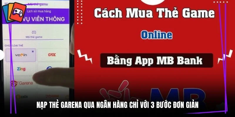 Nạp Thẻ Garena Qua Ngân Hàng
