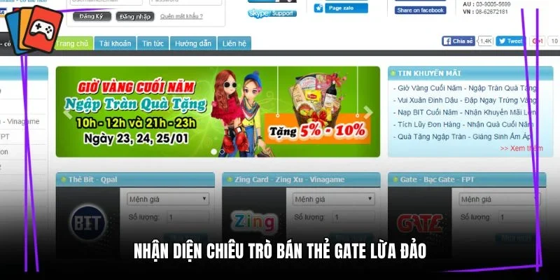 Nhận diện chiêu trò bán thẻ Gate lừa đảo