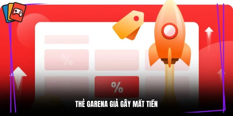 Thẻ garena giả gây mất tiền