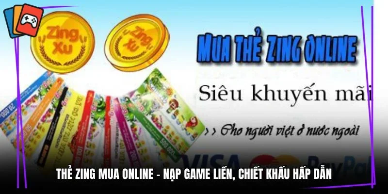 Thẻ Zing Mua Online