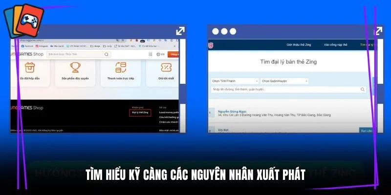 Tìm hiểu kỹ càng các nguyên nhân xuất phát