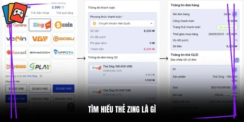 Tìm hiểu thẻ zing là gì